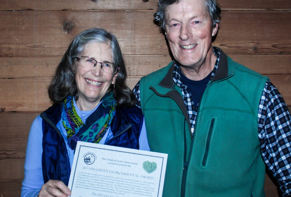 Jo Ann Green Environmental Award 2017