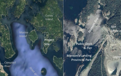 Reducing erosion options for Mansons Landing Spit